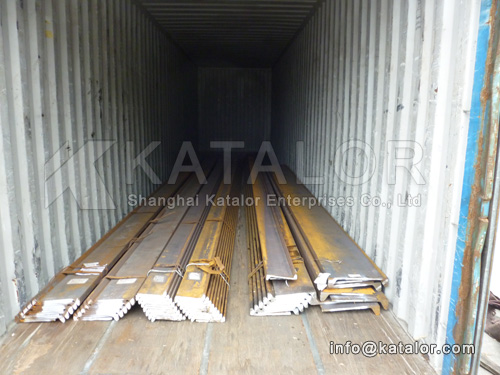 NK GRADE D bulb flat steel