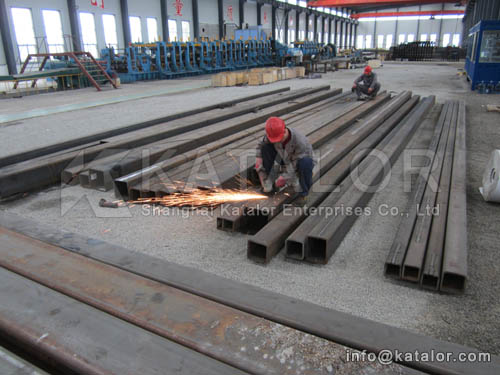 ASTM A501 Gr.B square steel pipe application