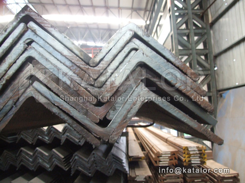Grade D angle steel for shipbuilding